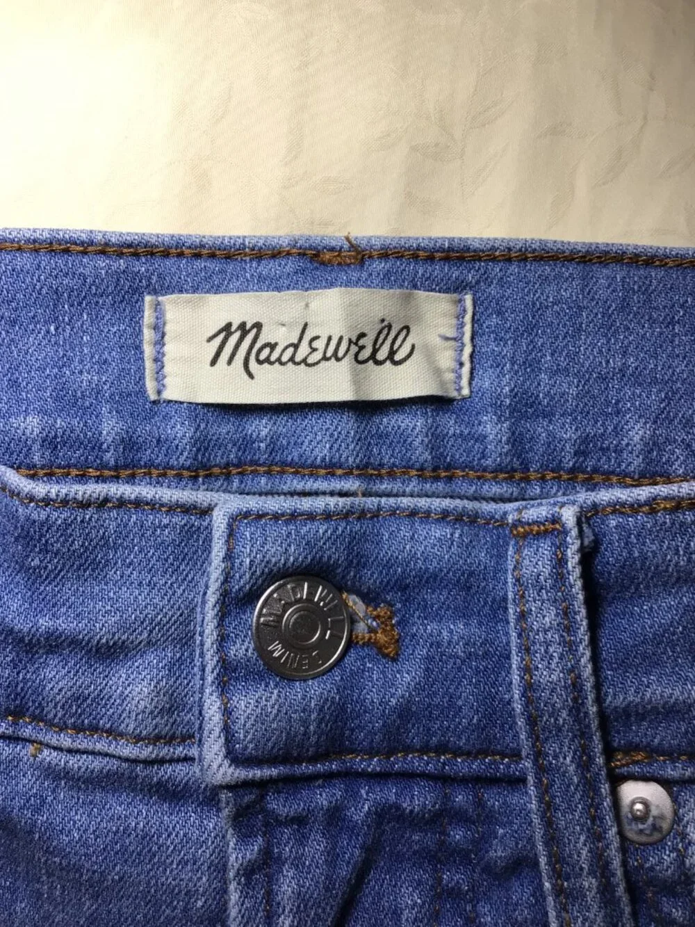 Madewell Jeans Women’s 24 Blue The Mid-rise Perfect Vintage Jean Denim Stretch
